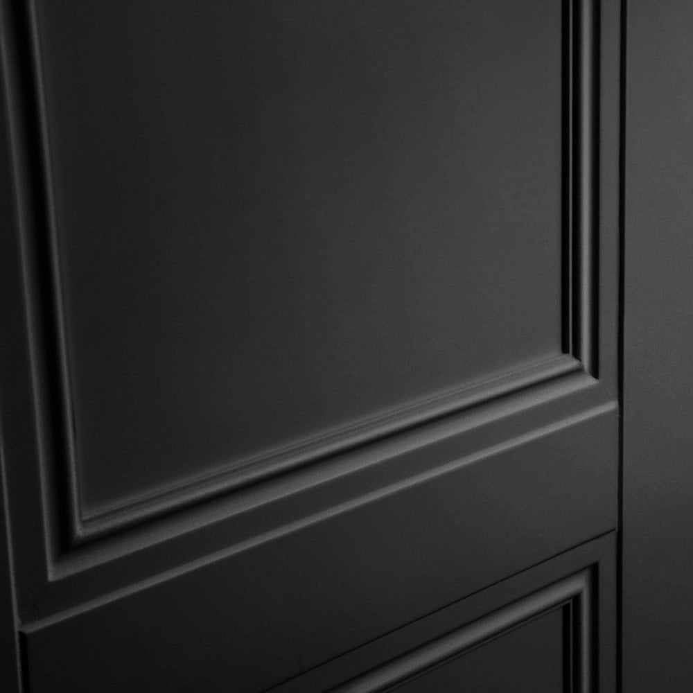 Jet Black Internal Fully Finished Elegance Henley FD30 Fire Door (124168)