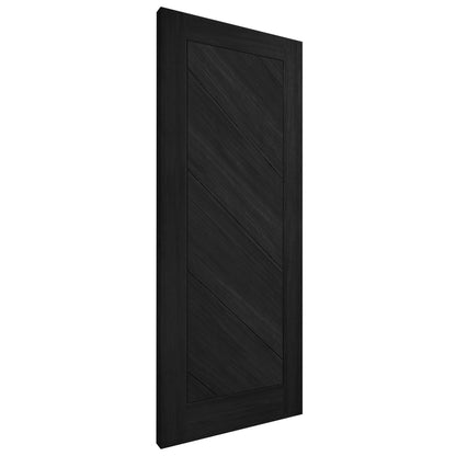 Black Internal Fully Finished Endure Laminate Stockholm Door (122012)