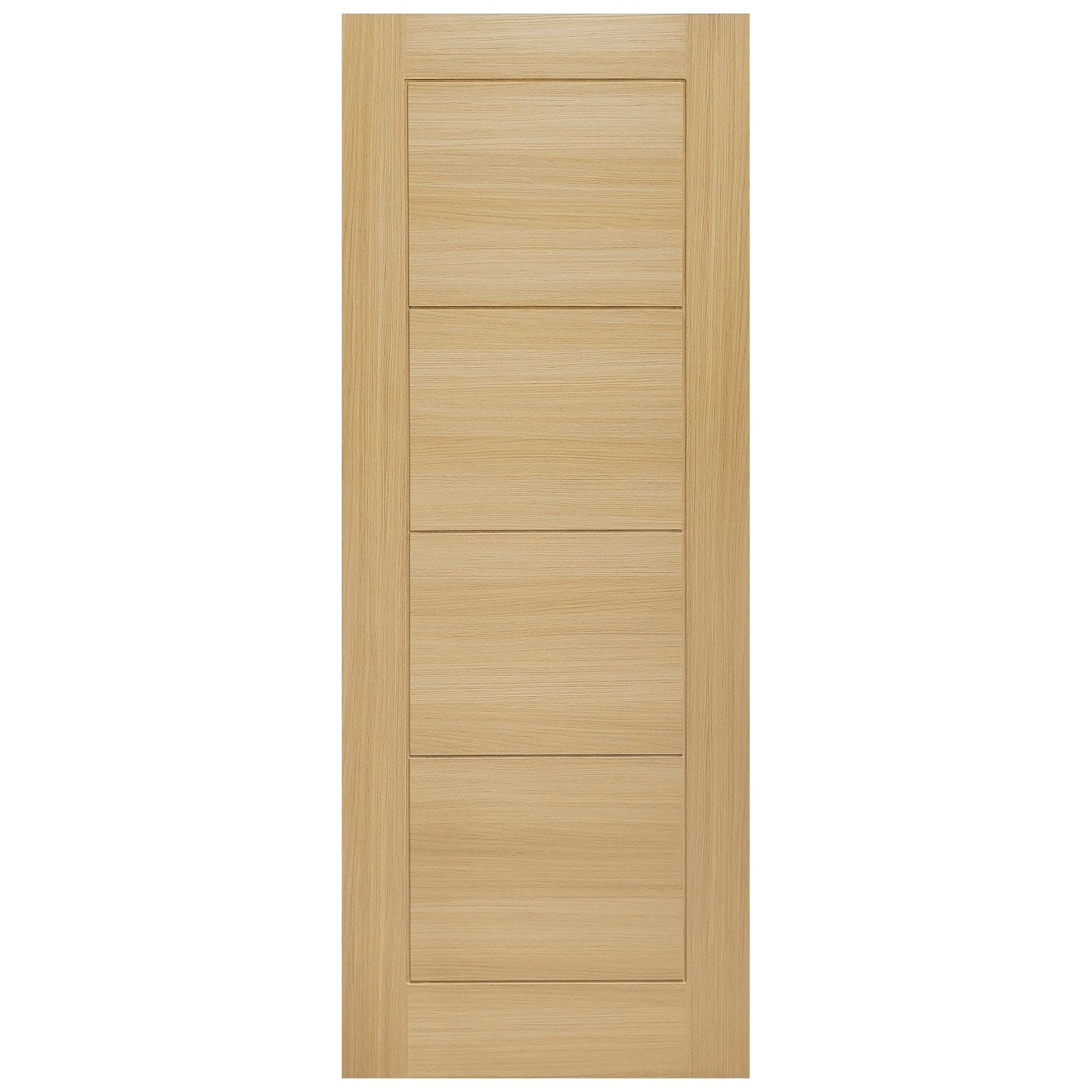 Blonde Oak Internal Fully Finished Endure Laminate Ladder FD30 Fire Door (121992)