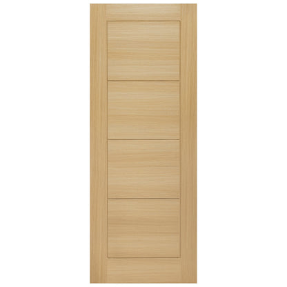 Blonde Oak Internal Fully Finished Endure Laminate Ladder FD30 Fire Door (121992)