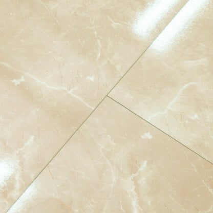 Light Pinto - Lustre Stone 8mm High Gloss Laminate Flooring (90001)