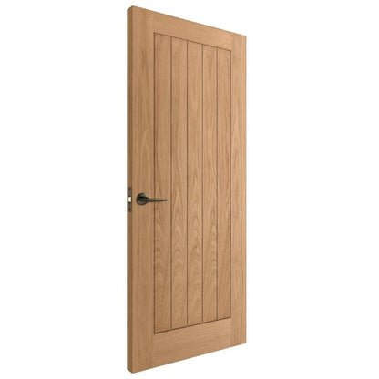 B-Grade Internal Oak Unfinished 5P Cheshire Door (124285)