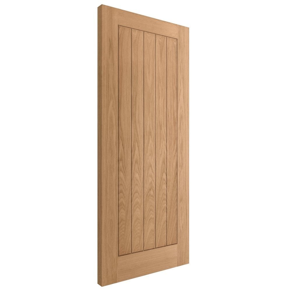 B-Grade Internal Oak Unfinished 5P Cheshire Door (124285)