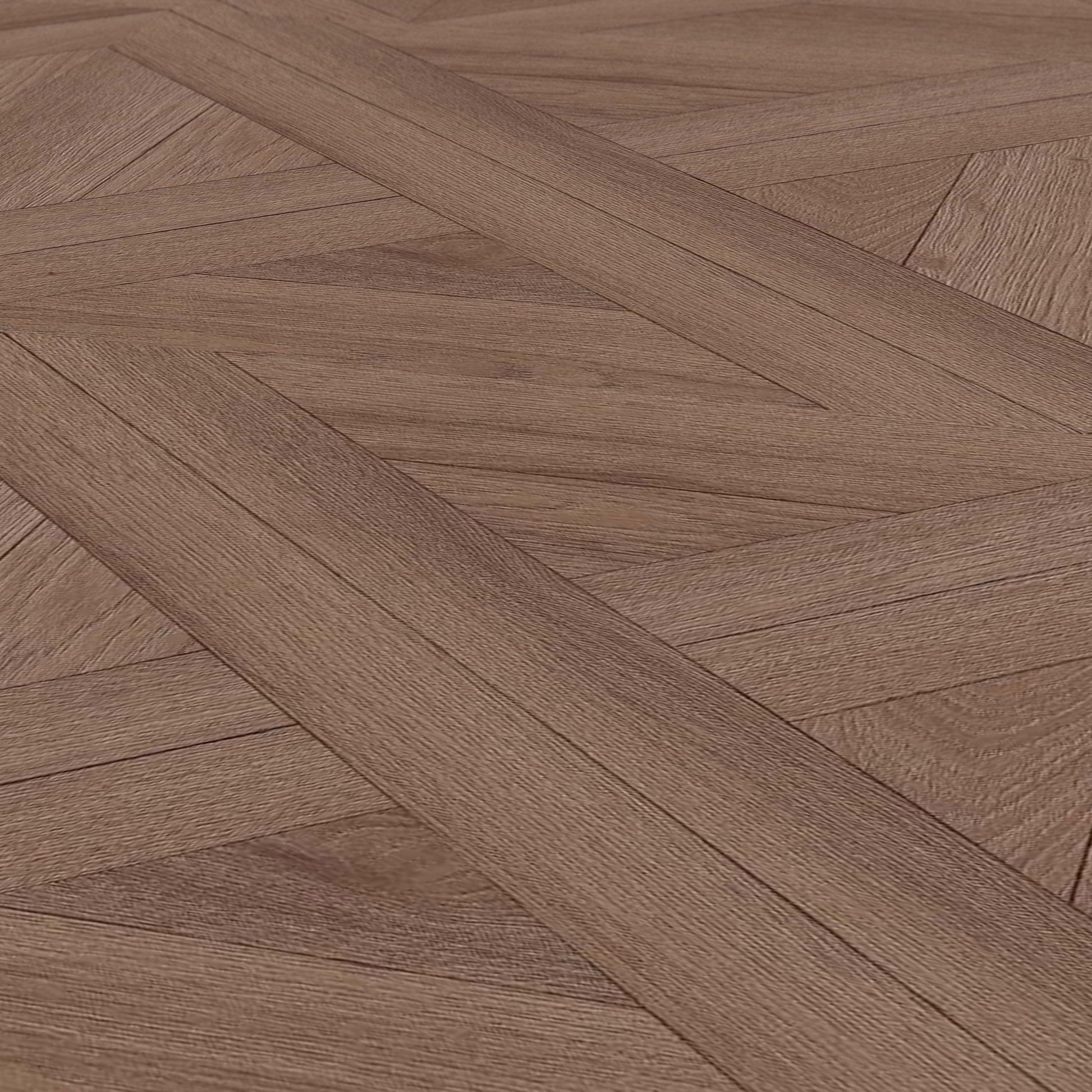 Leader-Tec | Kent Oak - LuxeVision Parquet SPC 6.5mm Rigid Core Vinyl Sample - CAH-3884 (SKU-345277)