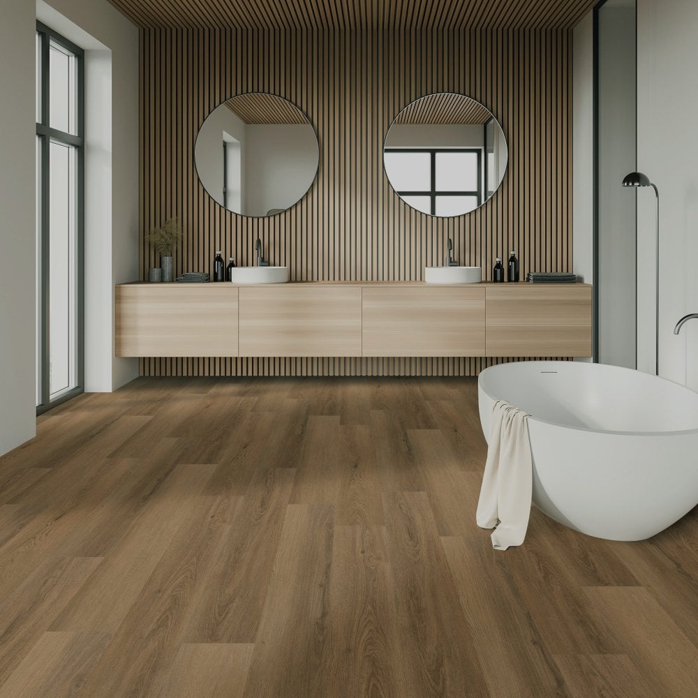 Abbotsford Oak - Foundation SPC 3.2mm Embossed UV Coated Rigid Core Vinyl Flooring (122988)