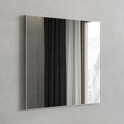Tyros Brushed Stainless Mirror 700mm