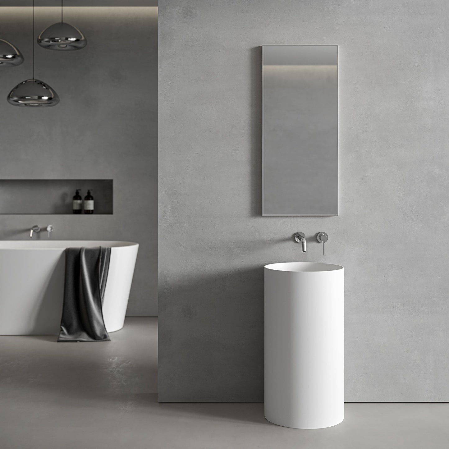 Tyros Chrome Mirror 400mm