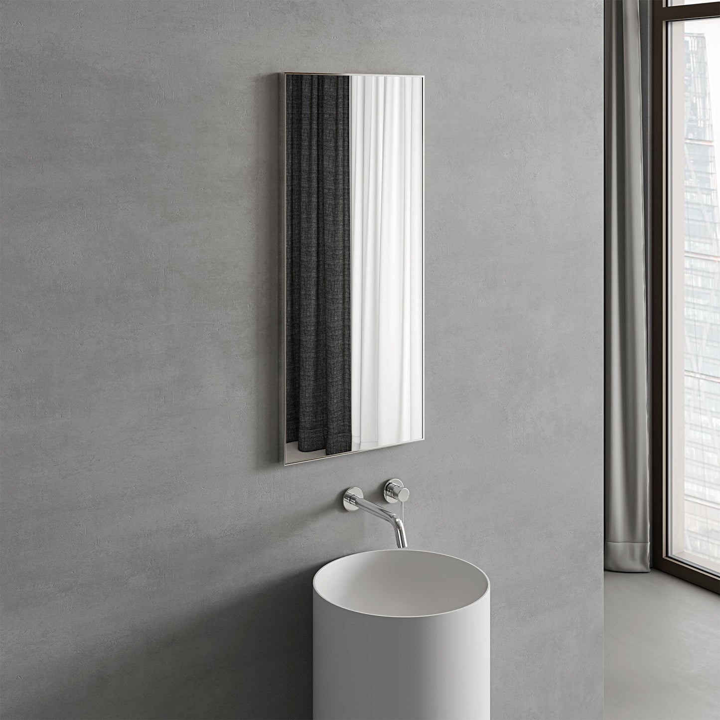 Tyros Chrome Mirror 400mm