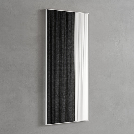 Tyros Matt White Mirror 400mm