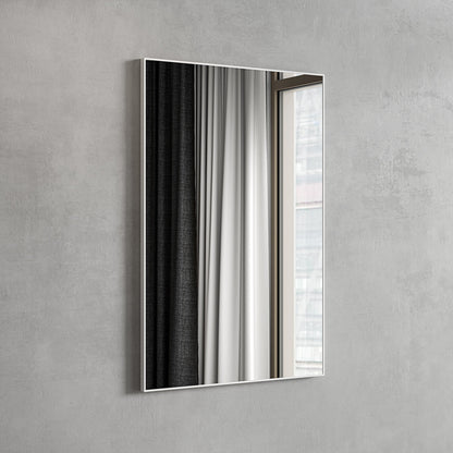 Tyros Matt White Mirror 600mm