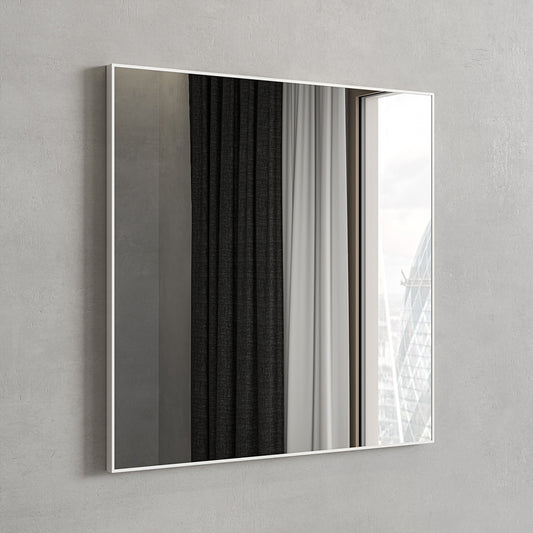 Tyros Matt White Mirror 700mm
