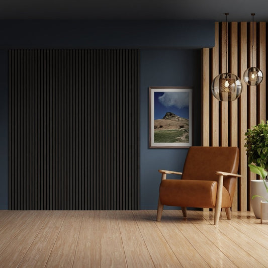 Charcoal Grey - Elevation Acoustic Wall Panelling Sample (SKU-342524)