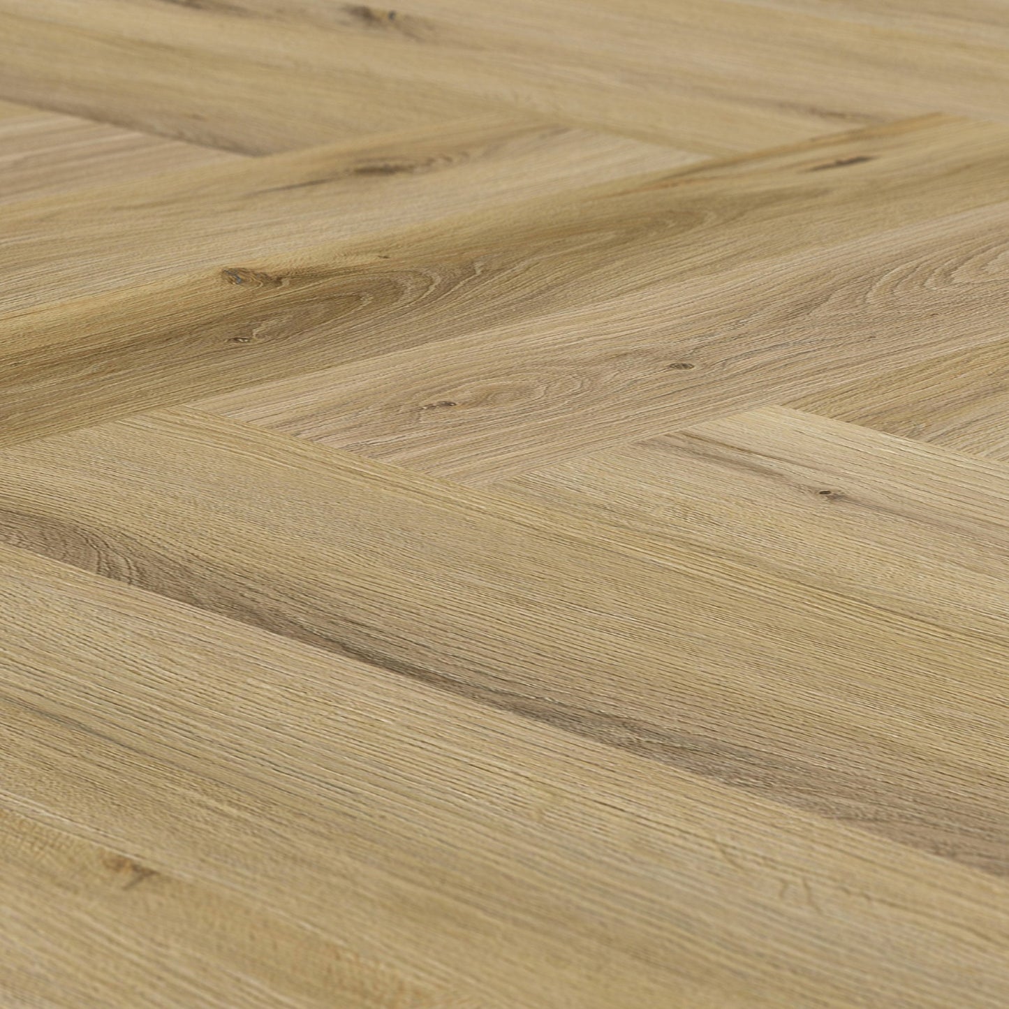 Leader-Tec | Langford Oak - Foundation Herringbone SPC 5mm Rigid Core Vinyl Sample - EWH-3971-HB (SKU-345241)