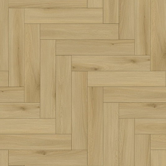 Leader-Tec | Vancouver Oak - Foundation Herringbone SPC 5mm Rigid Core Vinyl Sample - EWH-3974-HB (SKU-345239)