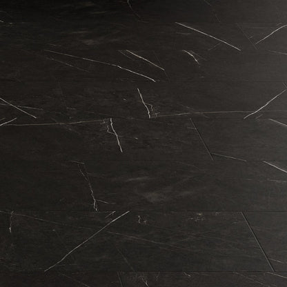 Black Marble - Prime Plus 5mm Embossed Purecoat Rigid Core Vinyl Flooring (123026)