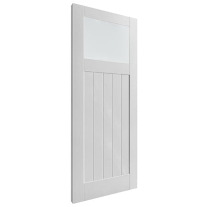 White Internal Primed Cottage Glass Barn Door (121732)