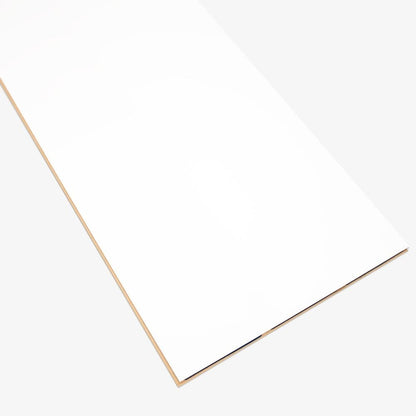 White - Lustre Flawless 8mm Matt Laminate Flooring (75806)