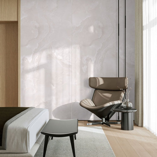 Milky Opalite - 2650 x 1230mm Waterproof Wall Panelling (124351)