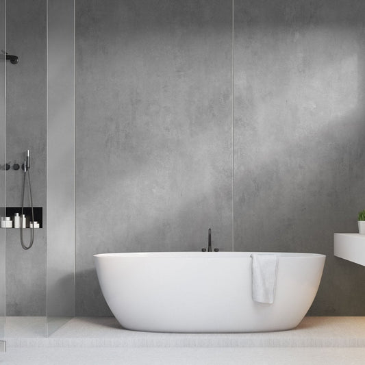 Smoke - 2650 x 1230mm Waterproof Wall Panelling (124353)