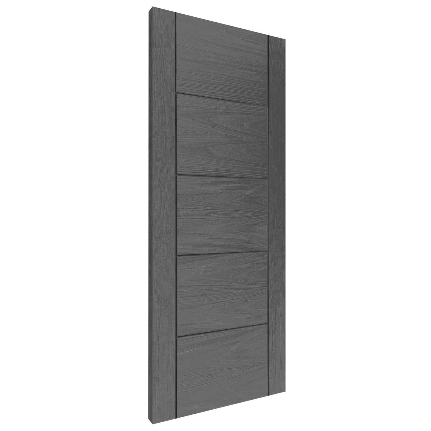 Ash Grey Internal Fully Finished Parma 5 Panel Door (121183)