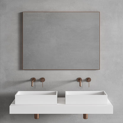 Tyros Brushed Rose Gold Mirror 1000mm