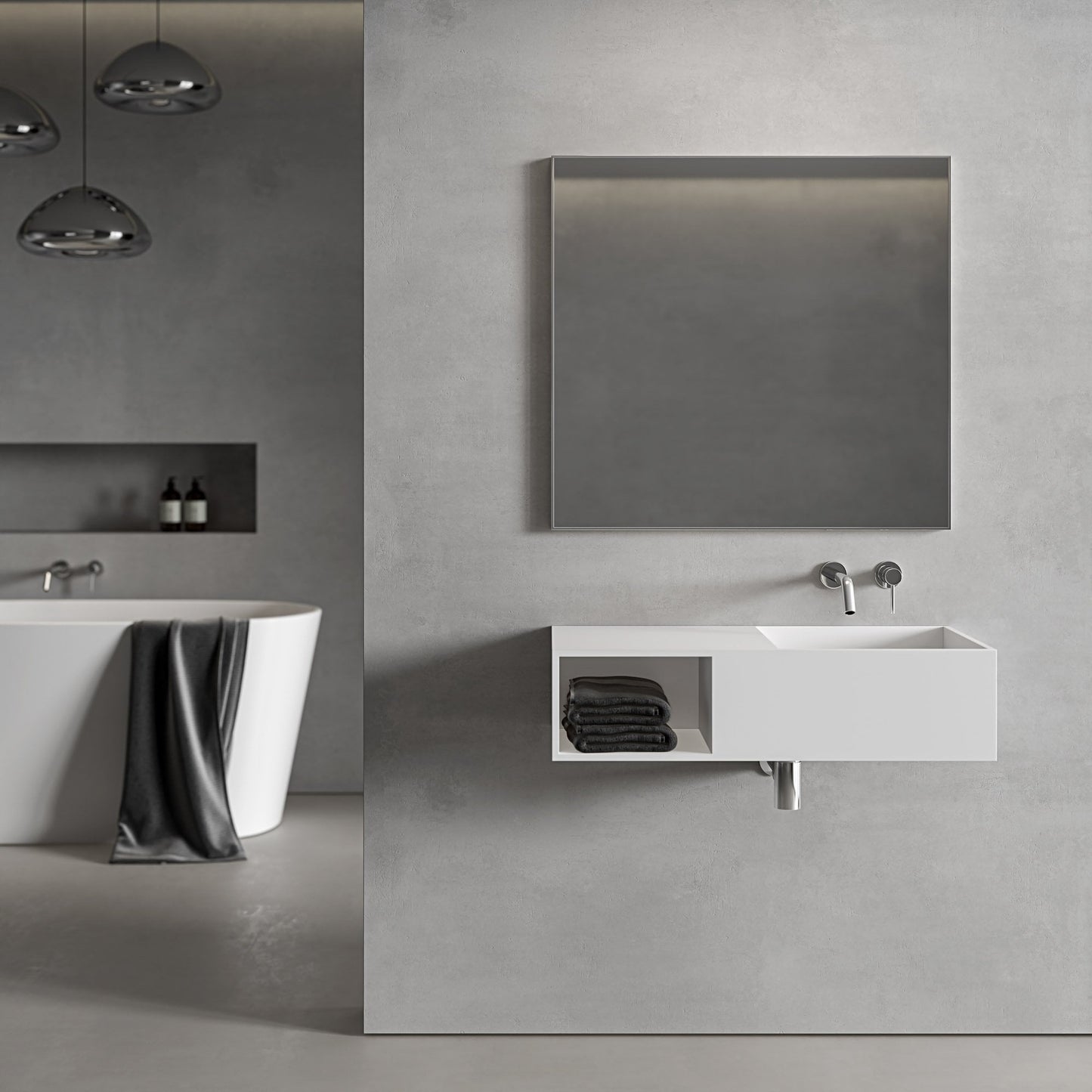 Tyros Chrome Mirror 800mm