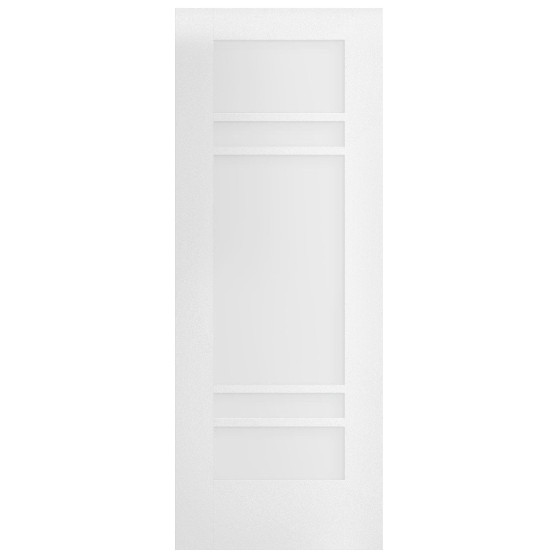 White Internal Primed Moda 1 Panel Door With Loose Bars (121743)