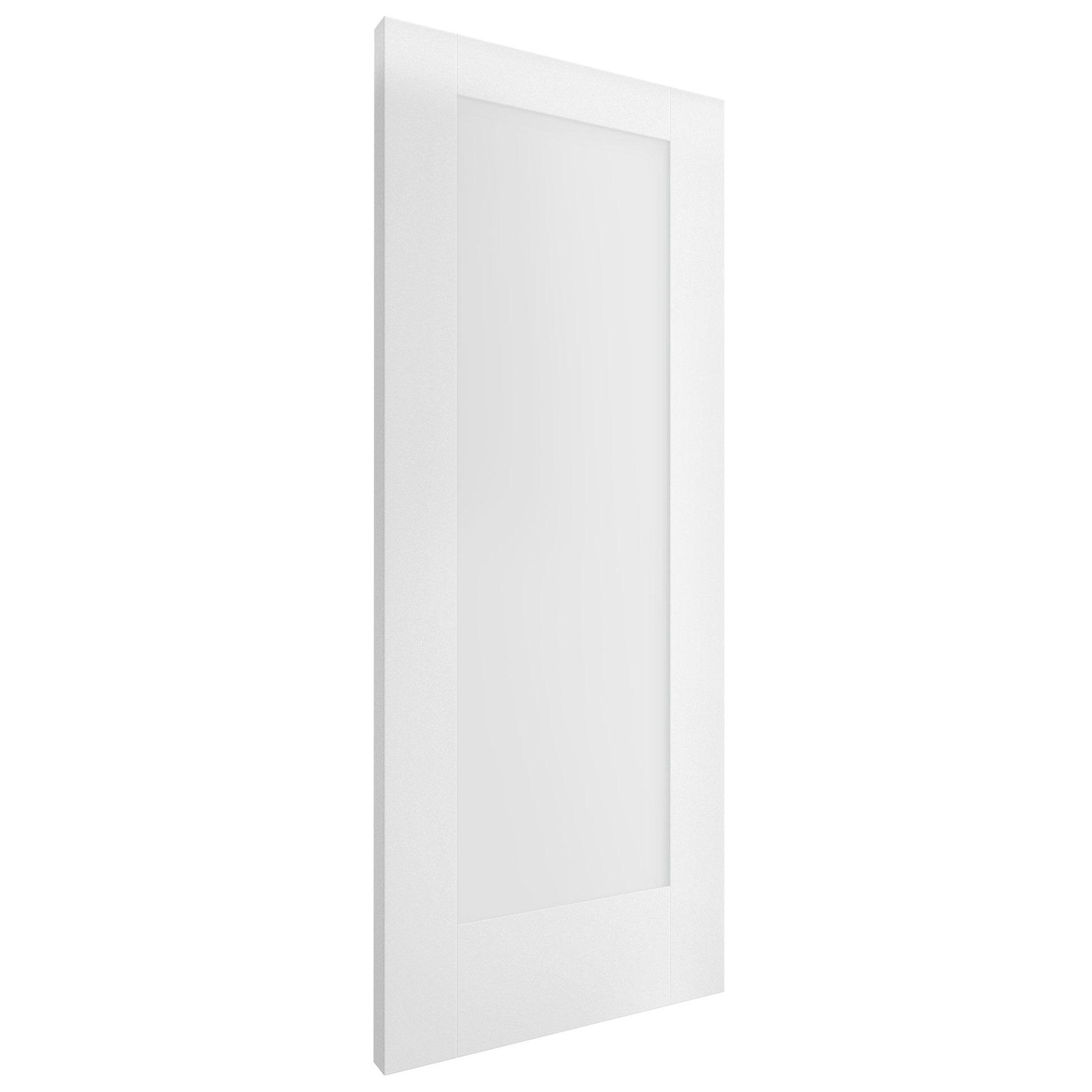 White Internal Primed Moda 1 Panel Door With Loose Bars (121743)