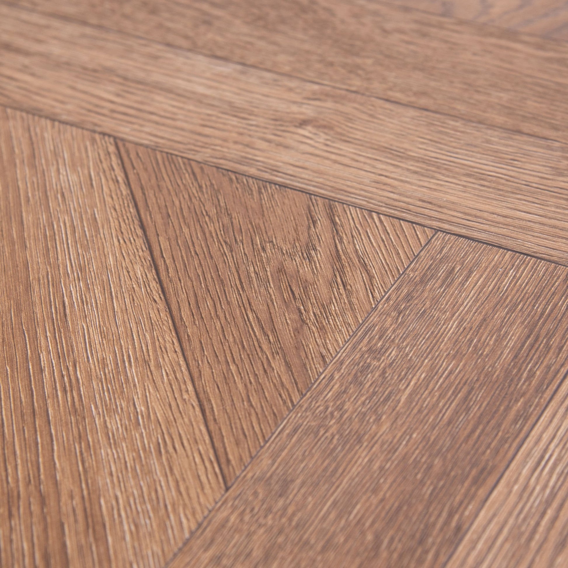 Leader-Tec | Kent Oak - LuxeVision Parquet SPC 6.5mm Rigid Core Vinyl Sample - CAH-3884 (SKU-345277)