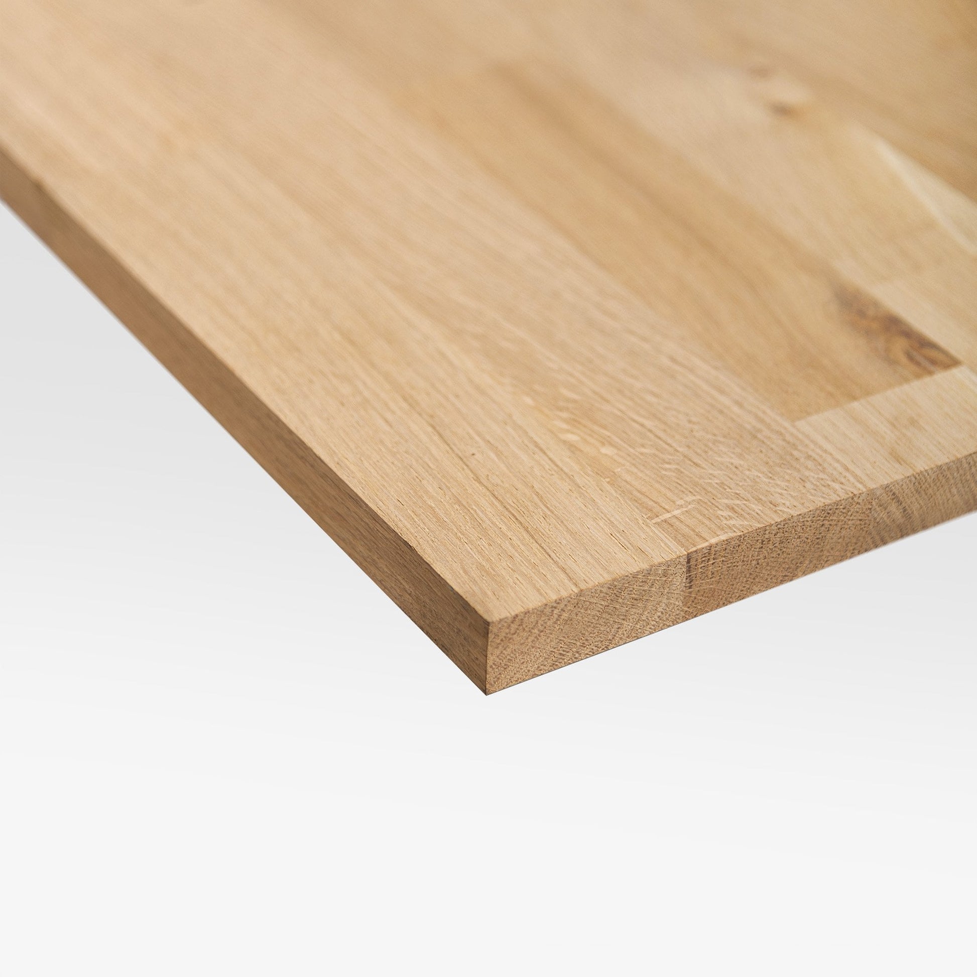 18mm Solid Finger-Jointed European Oak Furniture Board (1.2m), Euro Oak