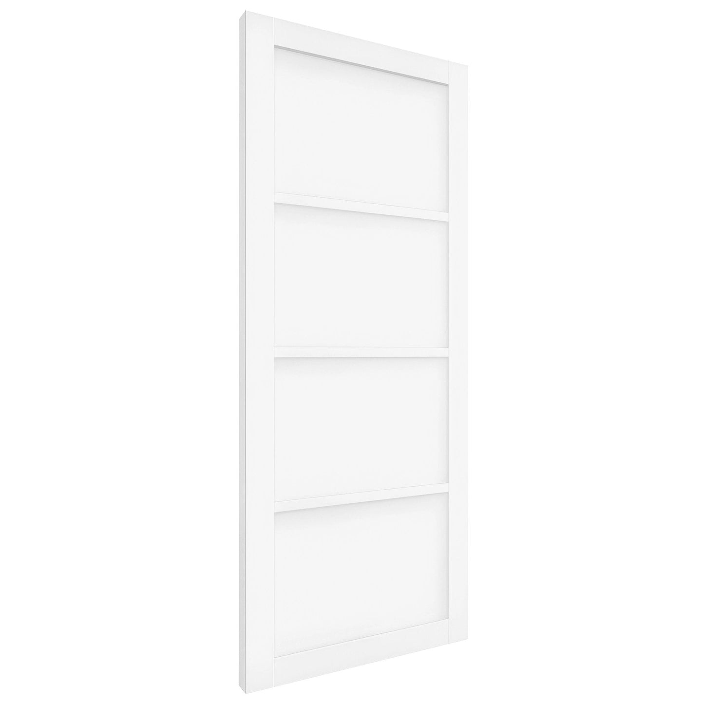 Internal Primed Studio Industrial 4 Panel Door (121194)
