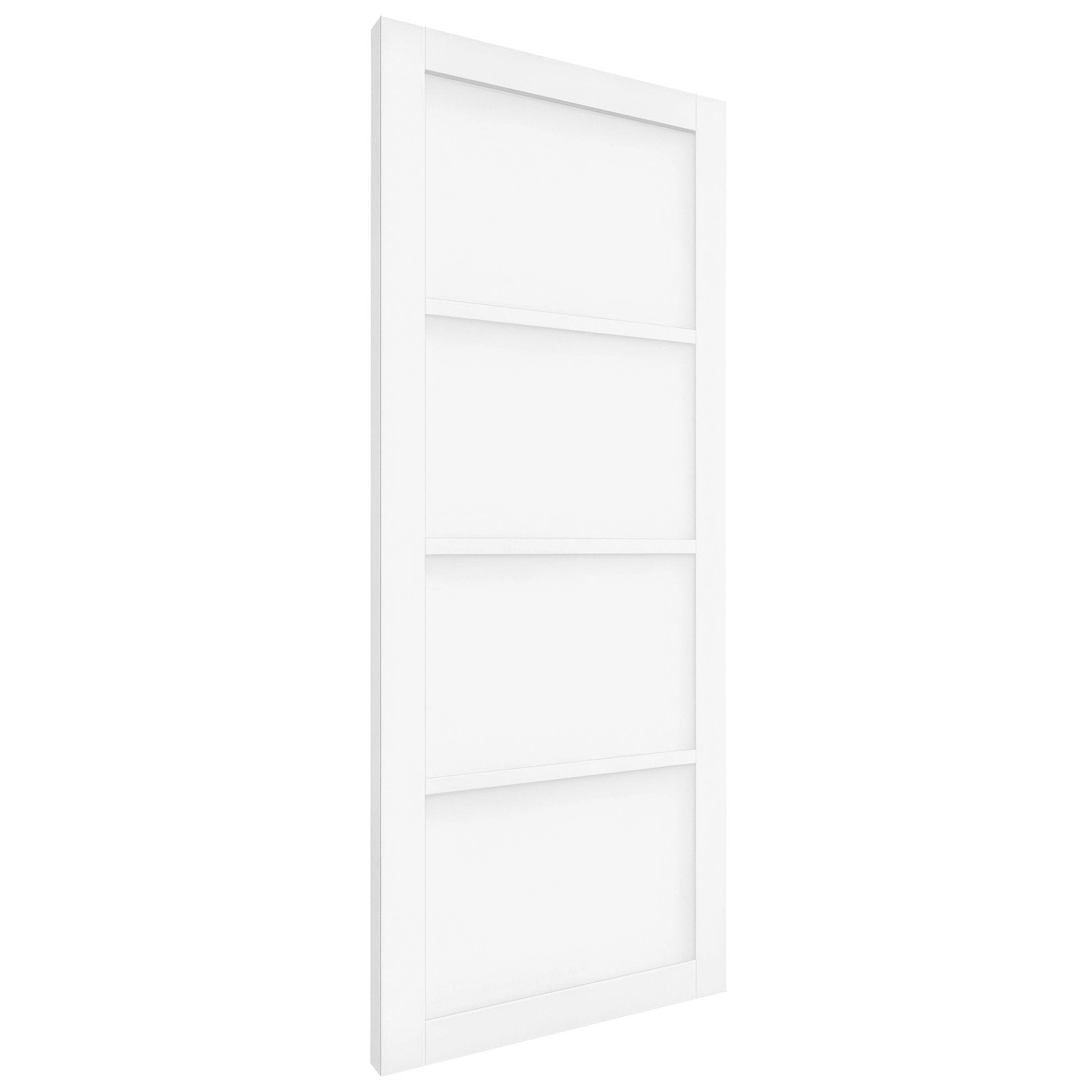 Internal Primed Studio Industrial 4 Panel Door (121194)