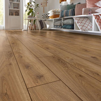 Kronotex | Prestige Oak Nature - Amazone Aqua 10mm Laminate Sample - D4166 (SKU-344539)