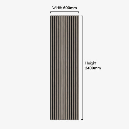 Light Grey - Elevation Acoustic 20mm Fully Finished Wall Panelling (120982)