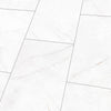 White Marble - Lustre Stone 8mm High Gloss Laminate Flooring (122548)