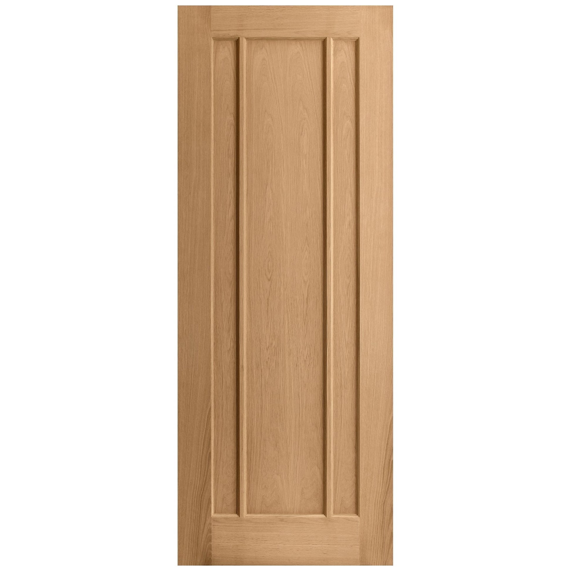 Oak Internal Unfinished Toledo 3 Panel Door (51747)