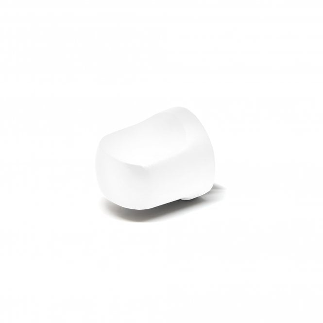 Studio Round WC Thumbturn Lock - Matt White (124495)