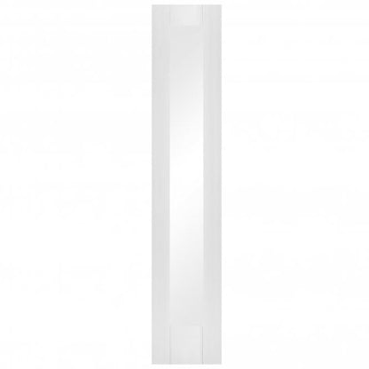 External White Painted Composite Obscure Glass Universal Sidelight (121033)