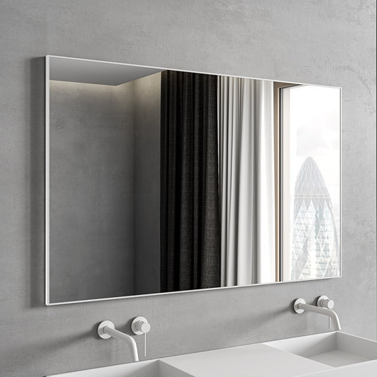 Tyros Matt White Mirror 1200mm