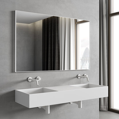 Tyros Matt White Mirror 1200mm