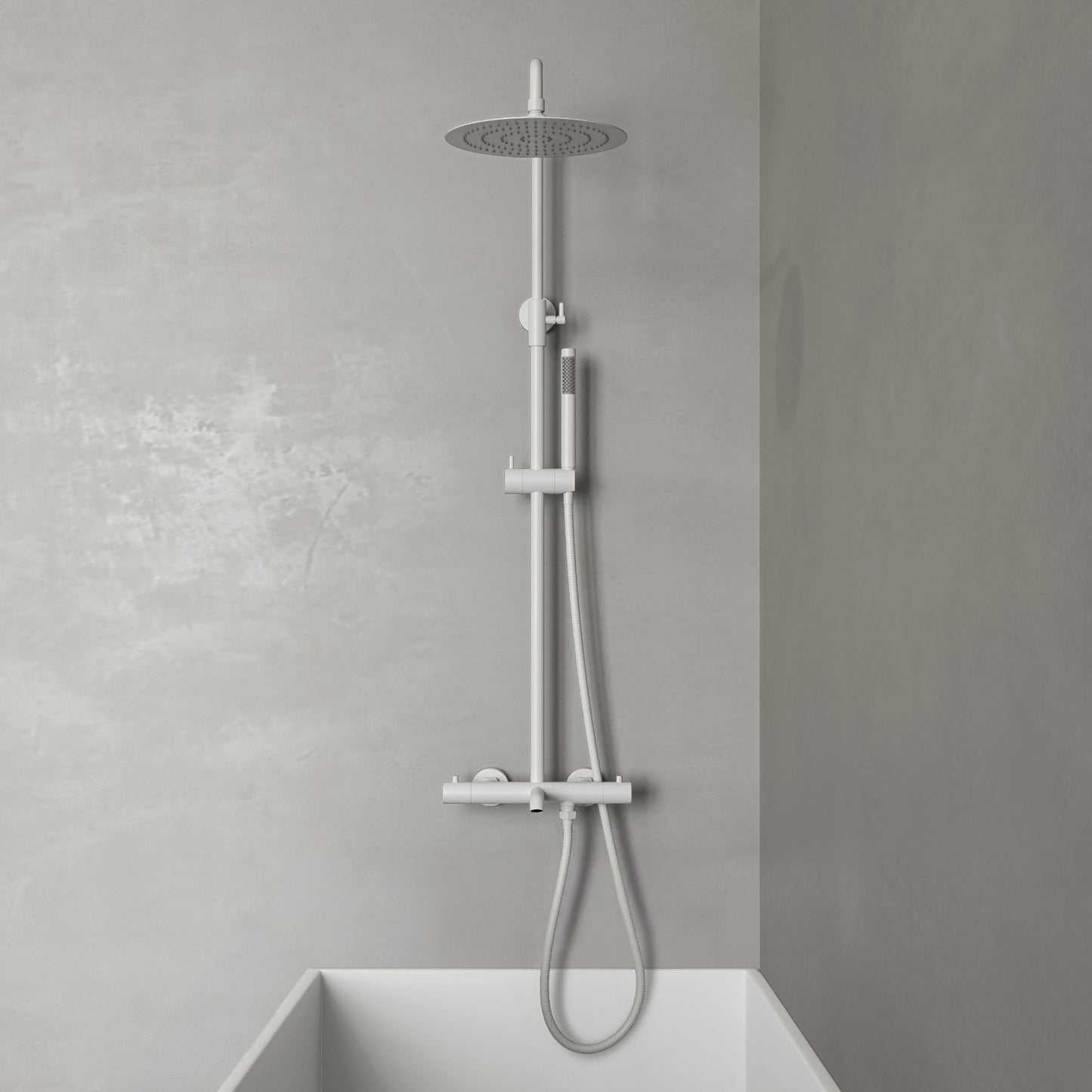 Delta Exposed 3-Way Thermostatic Shower With Riser