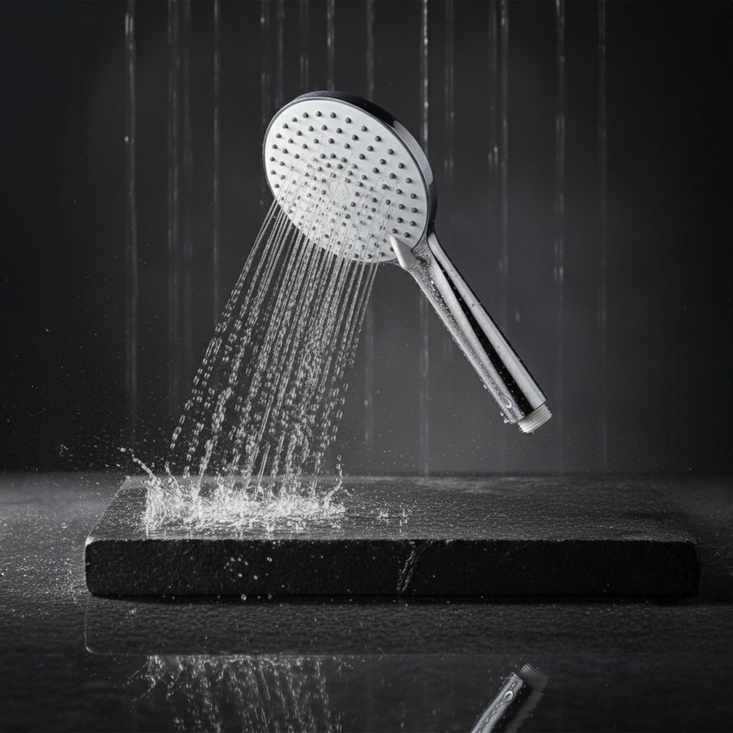 Tyros Round Shower Head for Handheld Shower