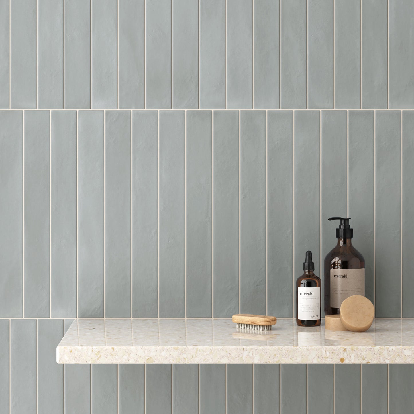 Blue Clay - Corvella Waterproof Porcelain Wall & Floor Tile