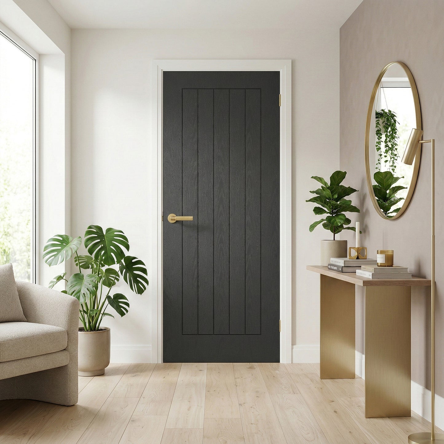 Ash Grey Internal Fully Finished Farley Door (121187)