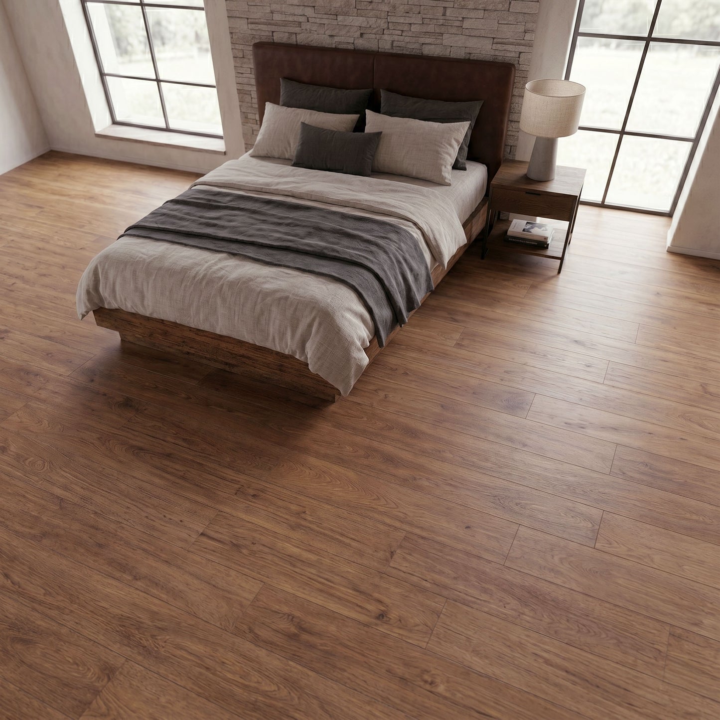 Firebrand Oak - Eurohome Vario+ 12mm Laminate Sample
