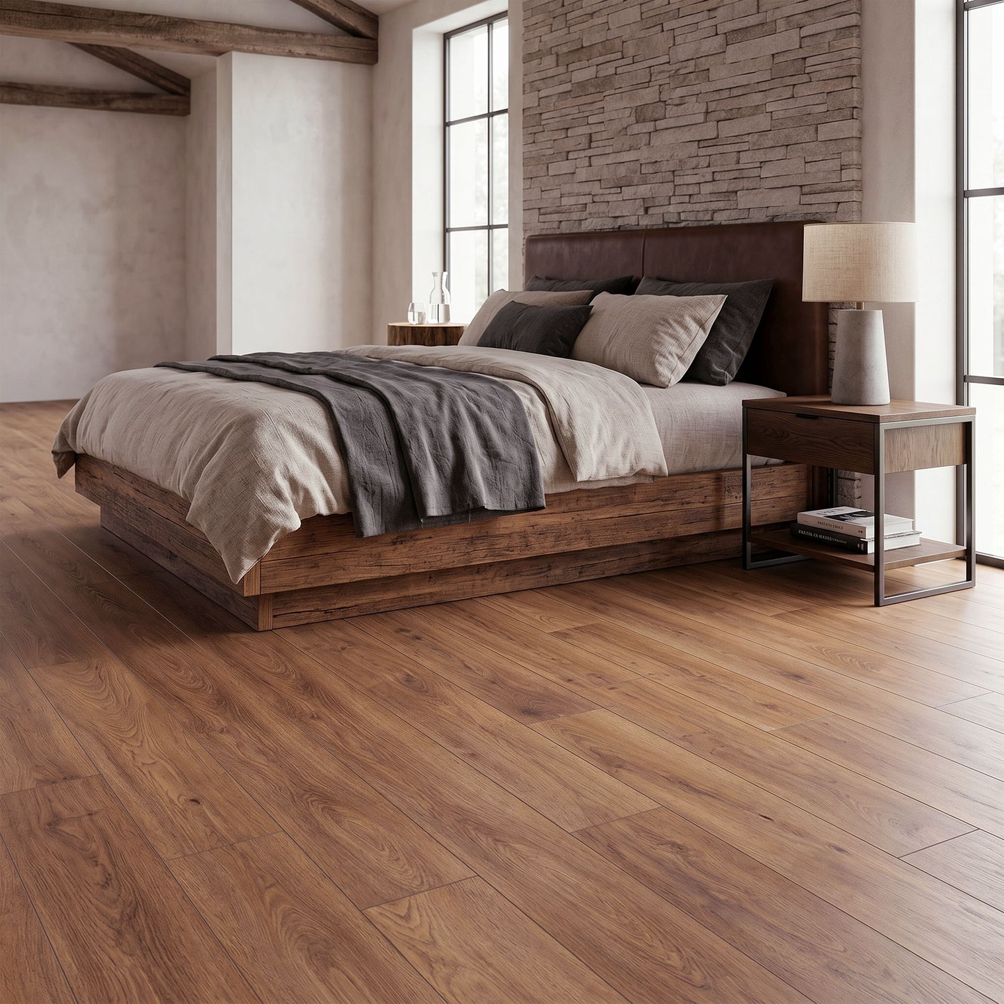 Firebrand Oak - Eurohome Vario+ 12mm Laminate Sample