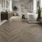 Nelson Oak - Foundation Herringbone SPC 2mm UV Coated Luxury Vinyl Flooring