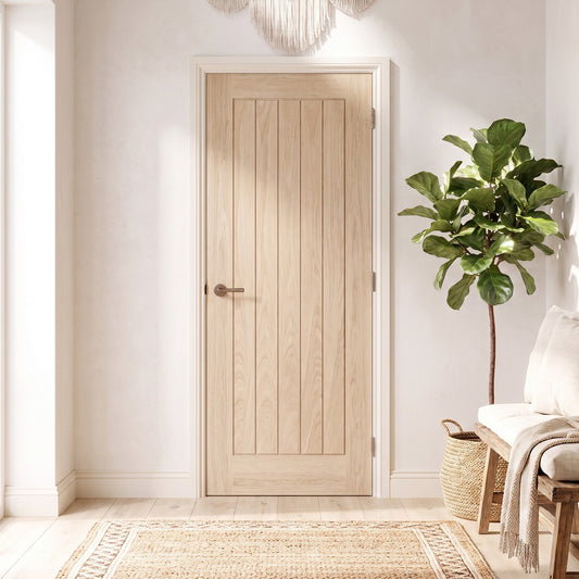 Oak Internal Unfinished Farley FD30 Fire Door