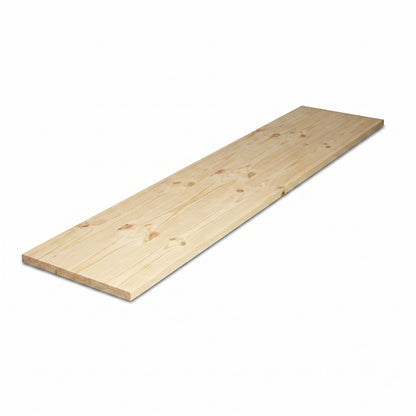 Solid Redwood Pine 27mm Furniture Board, Redwood Pine