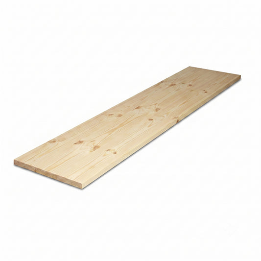 Solid Redwood Pine 27mm Furniture Board, Redwood Pine
